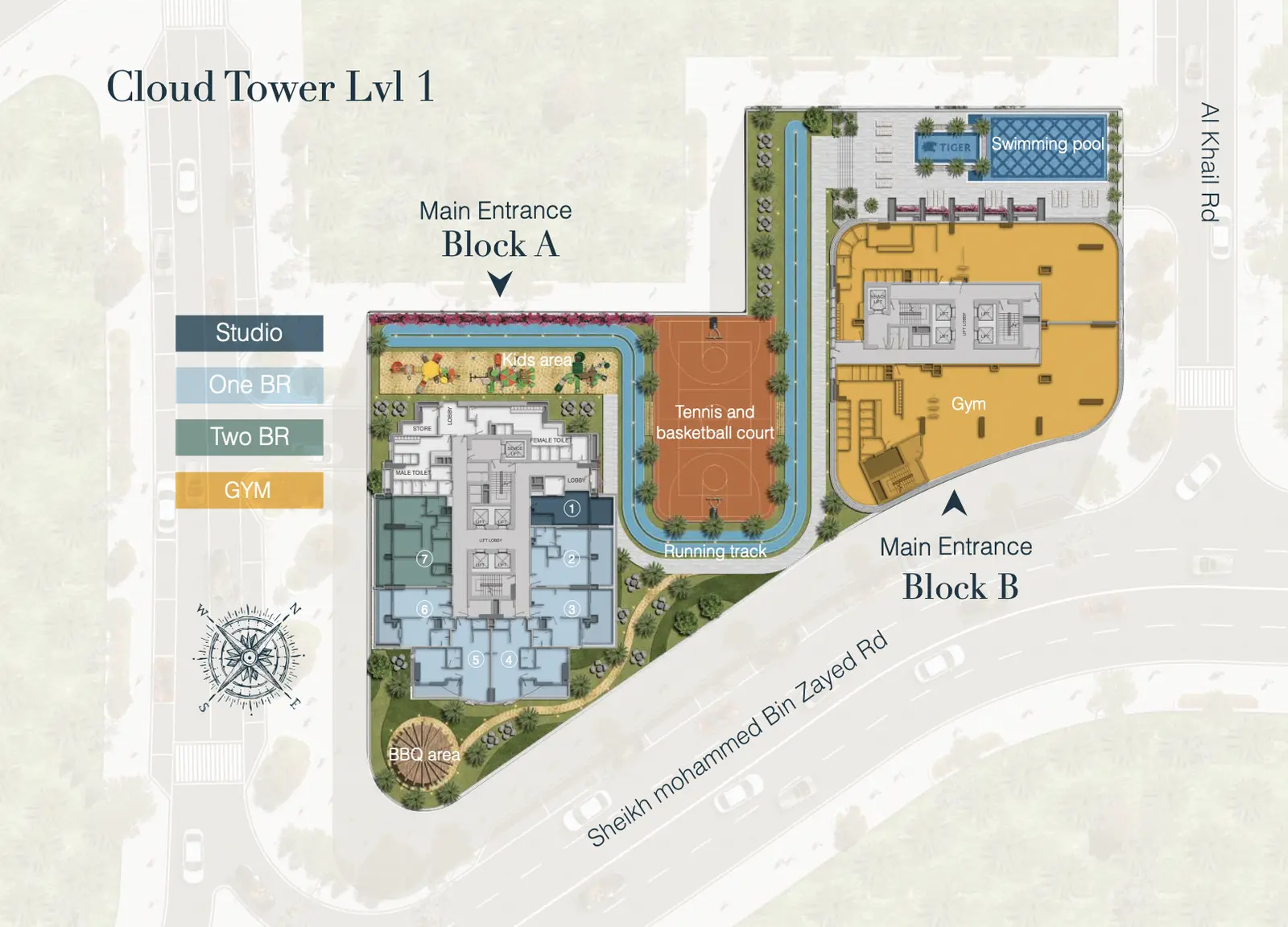 Cloud Tower Master Plan