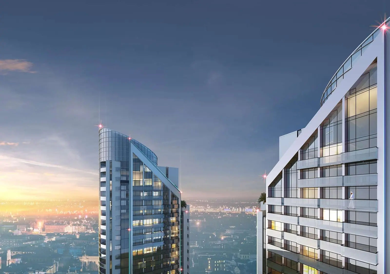 Cloud Tower in Jumeirah Village Triangle by Tiger Group - Exterior Image 2