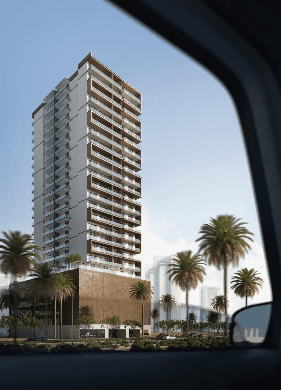 W1NNER Tower in Jumeirah Village Triangle by Object 1 - Exterior Image 2