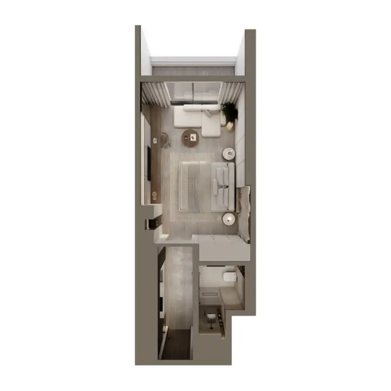 Studio floor plan