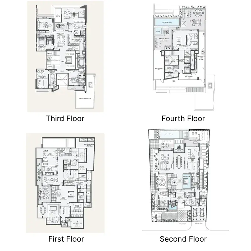 6 Bedrooms villa - Monaco Mansions