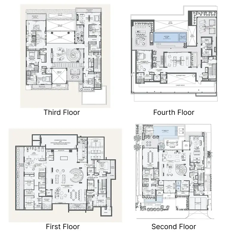7 Bedrooms villa - Monaco Mansions