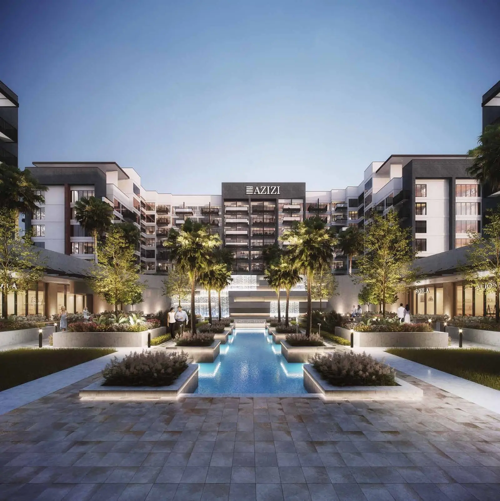 Beach Oasis 1 and 2 in Dubai Studio City by Azizi - Exterior Image 6