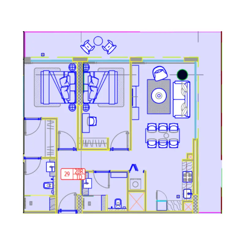 2 bedroom