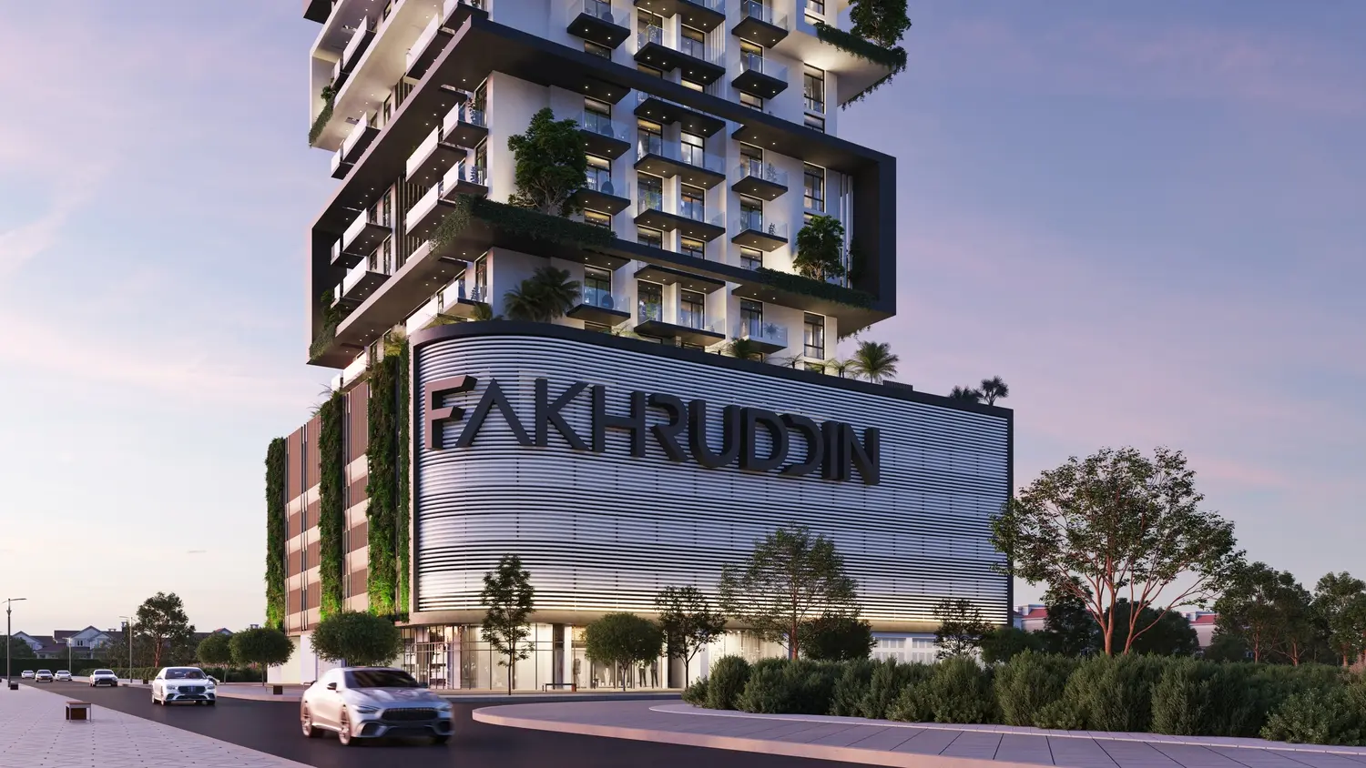Treppan Tower in Jumeirah Village Triangle by Fakhruddin Properties Development - Exterior Image 3