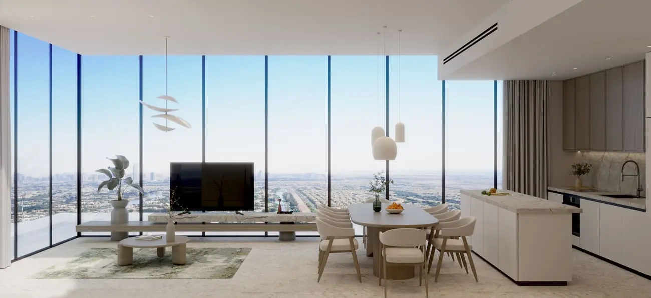 Treppan Tower in Jumeirah Village Triangle by Fakhruddin Properties Development - Interior Image 2