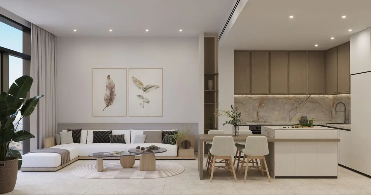 Treppan Tower in Jumeirah Village Triangle by Fakhruddin Properties Development - Interior Image 3