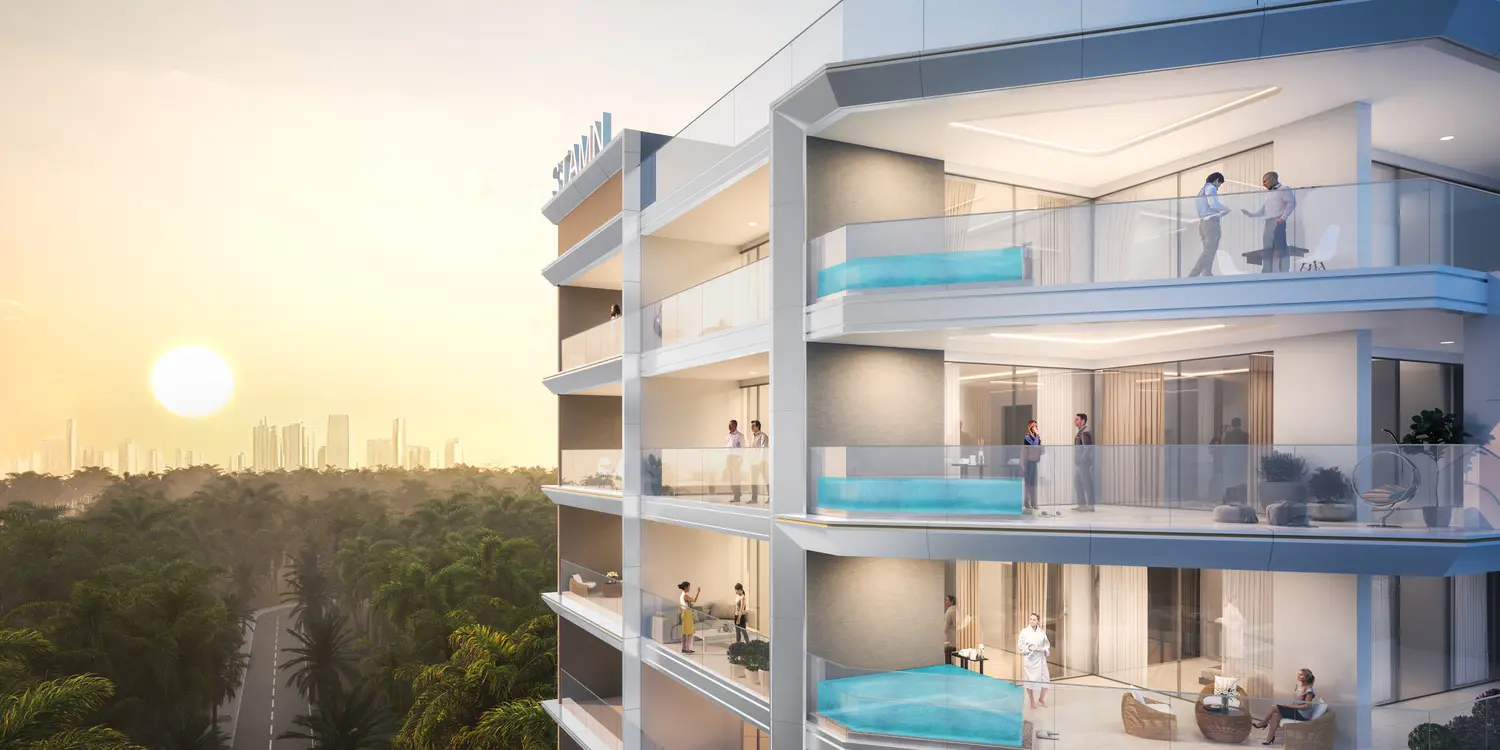 Stamn One in Jumeirah Garden City by STAMN Real Estate Development - Exterior Image 2