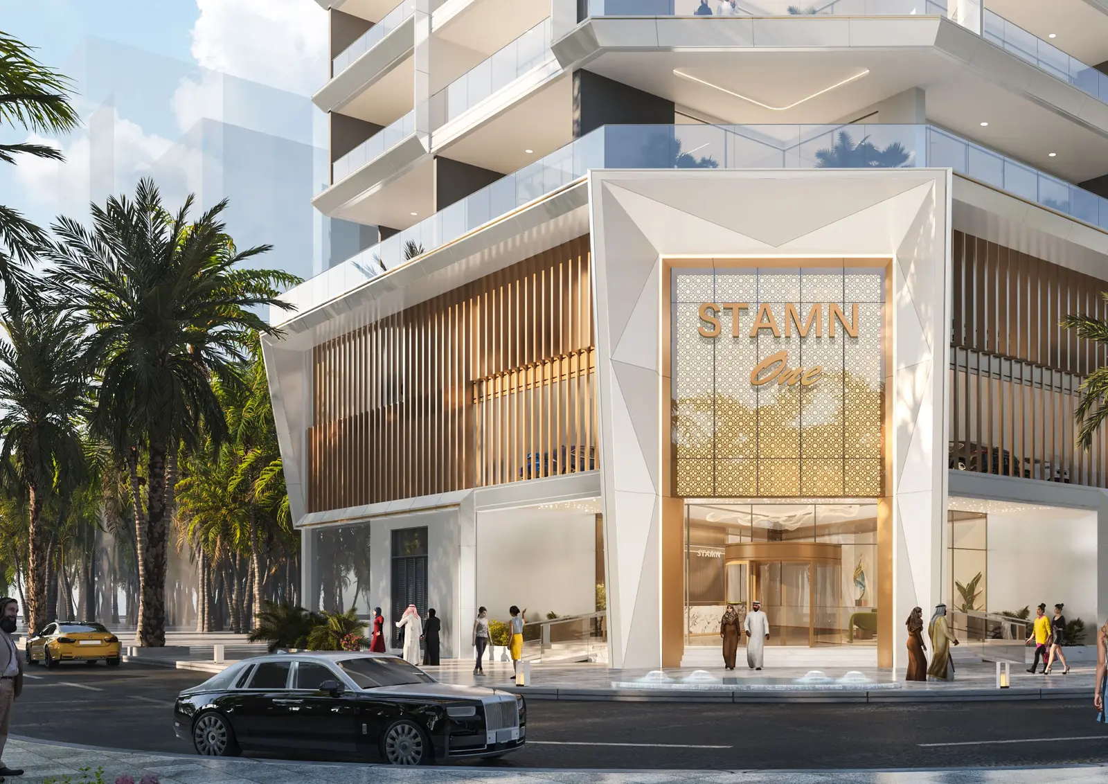 Stamn One in Jumeirah Garden City by STAMN Real Estate Development - Exterior Image 3