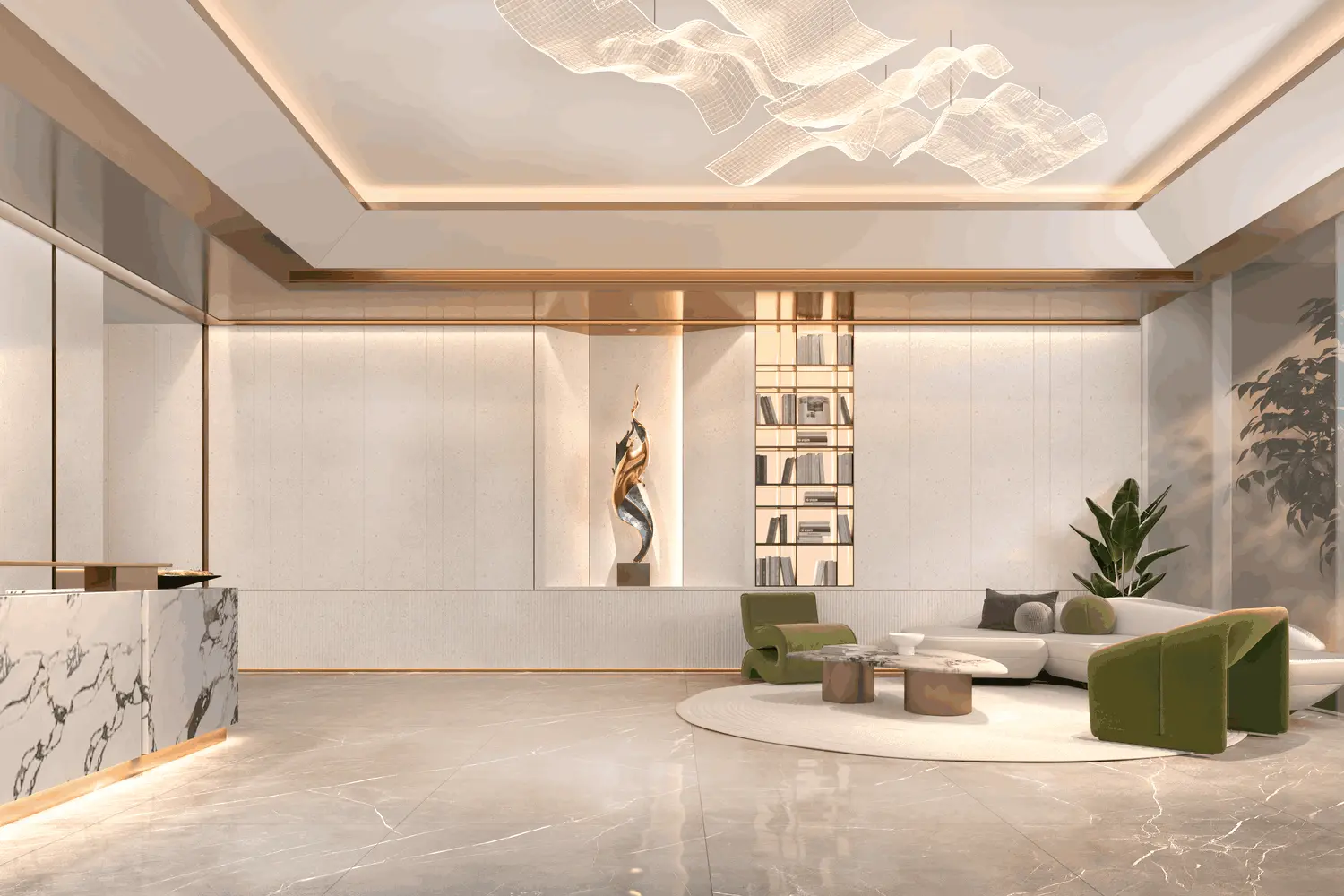 Stamn One in Jumeirah Garden City by STAMN Real Estate Development - Lobby Image 3