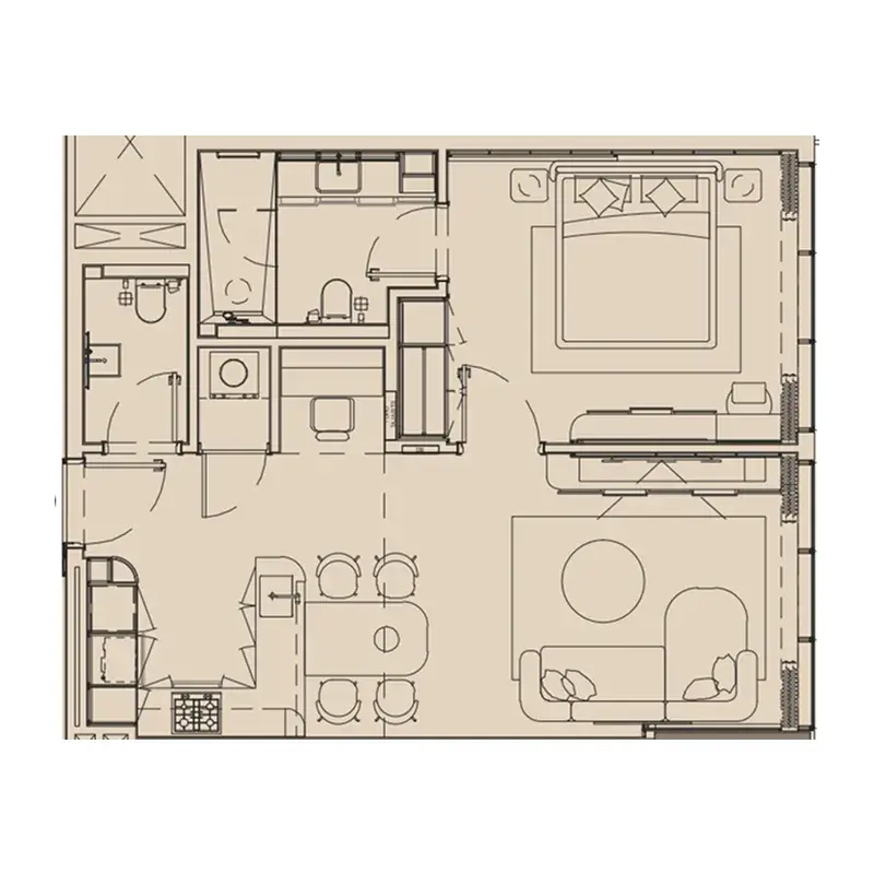 1 Bedroom apartments - Pearl House IV