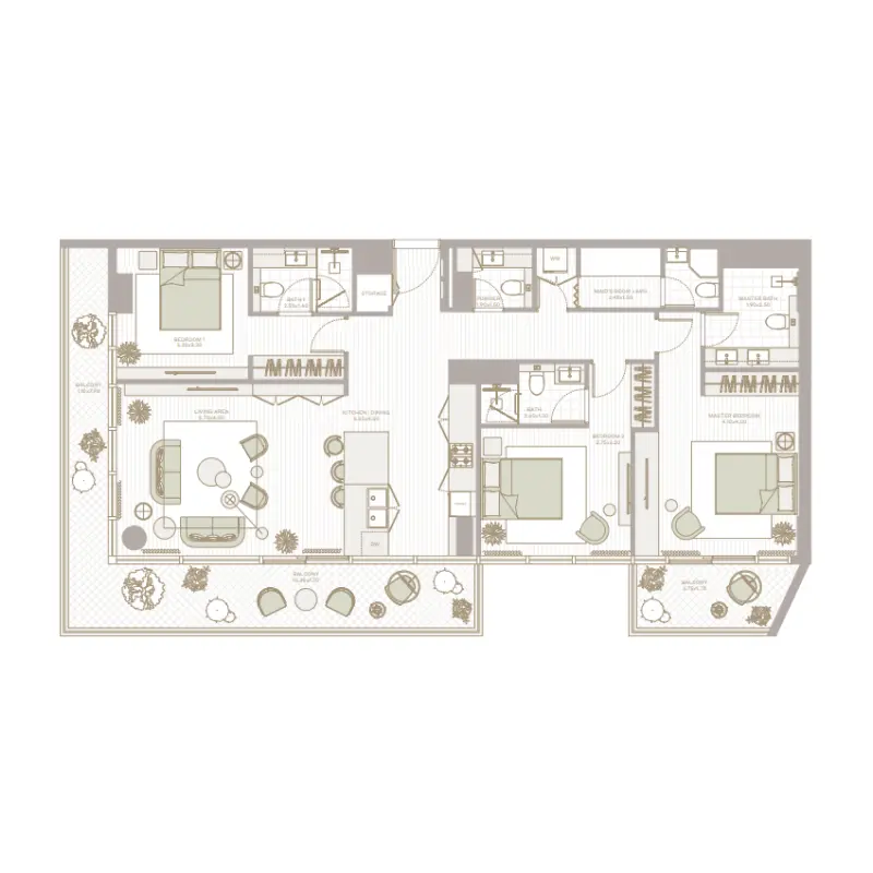 3 bedroom