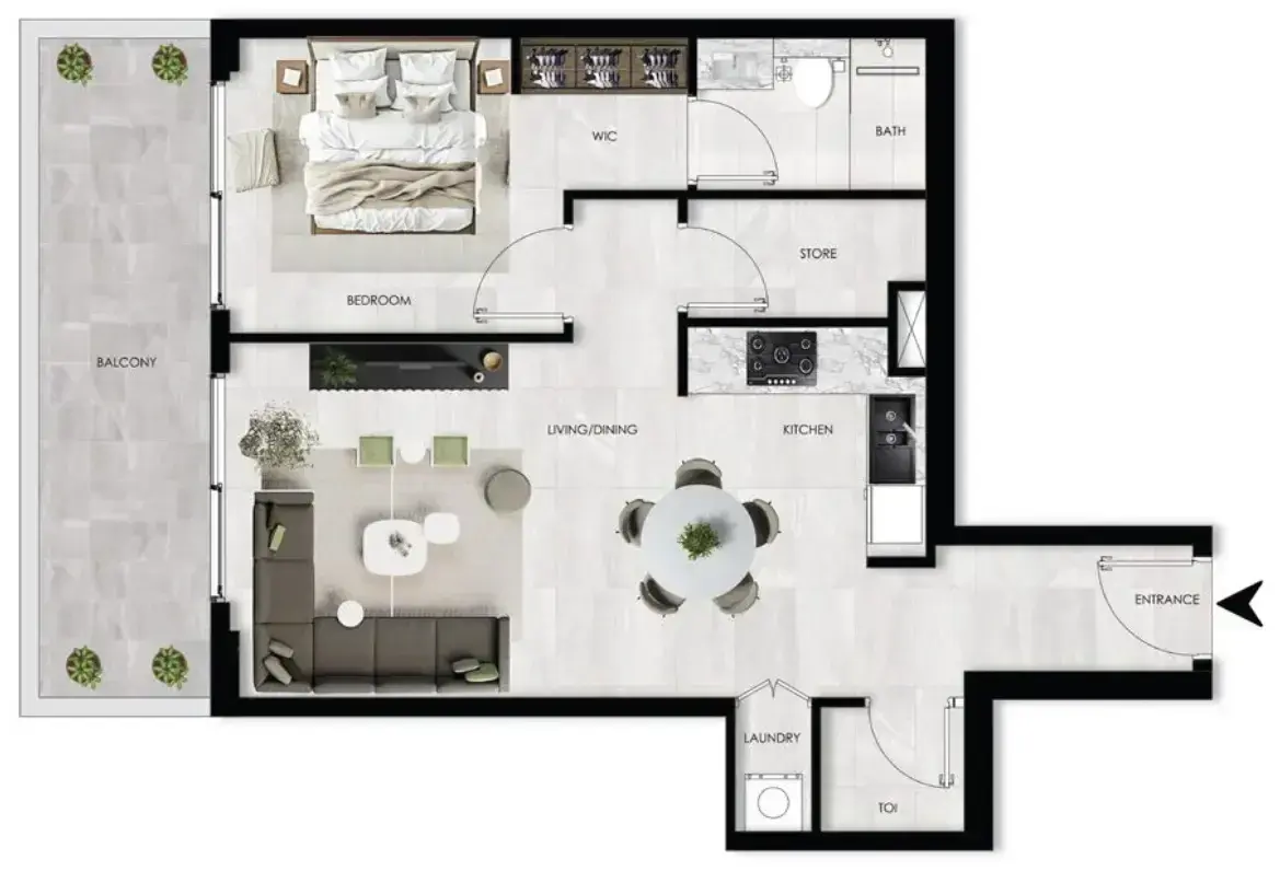 1 Bedroom apartments - The Willows Residences