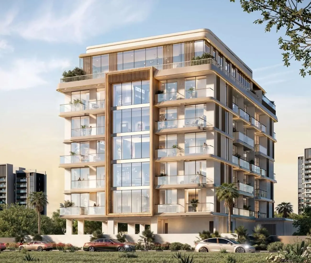 The Willows Residences in Meydan City by SCC Vertex Development - Exterior Image 2