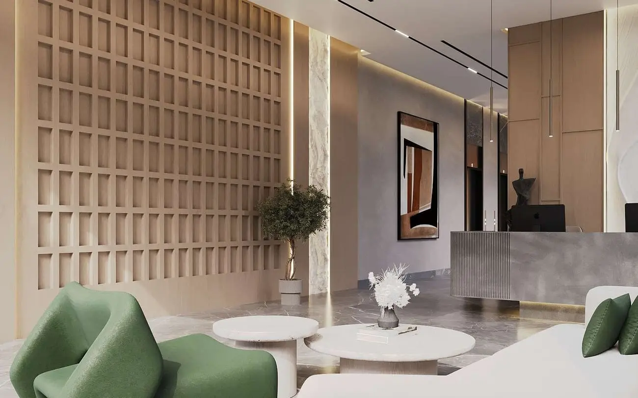 The Willows Residences in Meydan City by SCC Vertex Development - Lobby Image 2