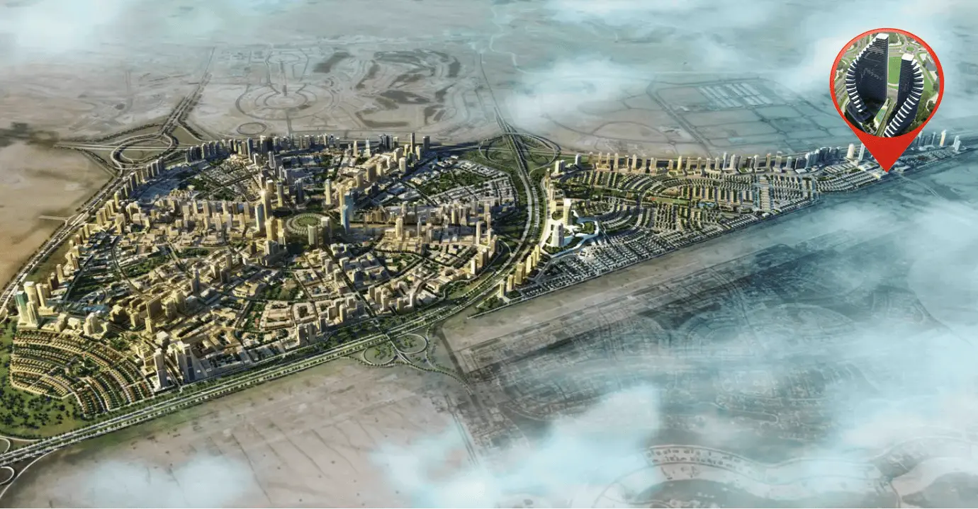 Binghatti Flare master plan