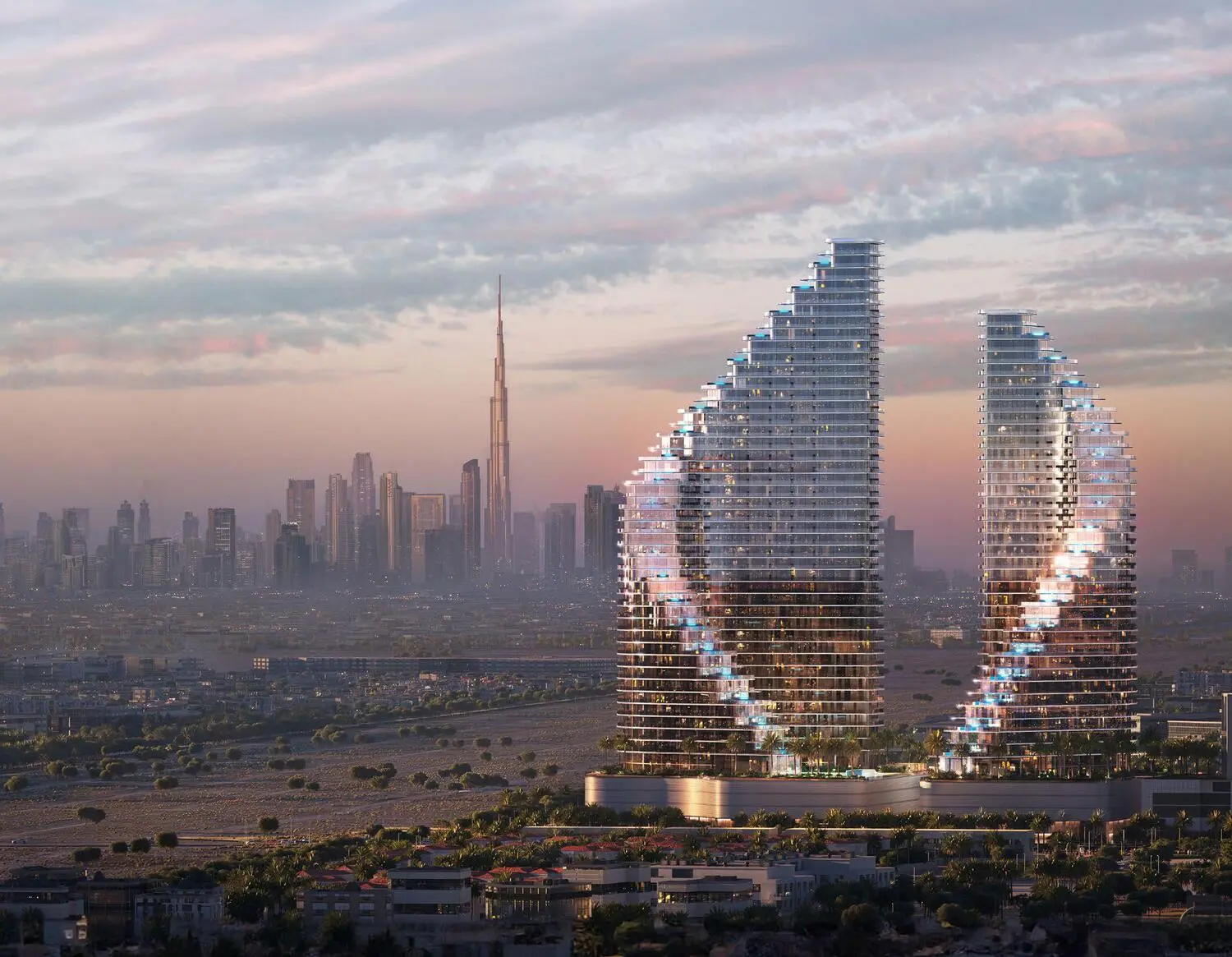 Binghatti Flare in Jumeirah Village Triangle by Binghatti - Exterior Image 1