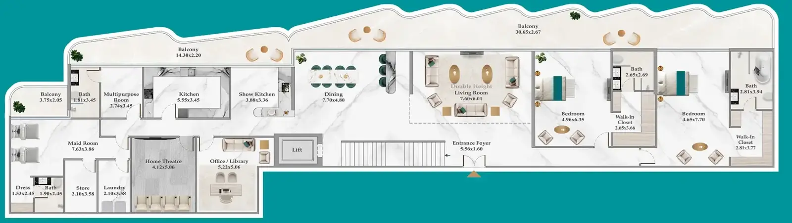 5 Bedrooms villa - Breez