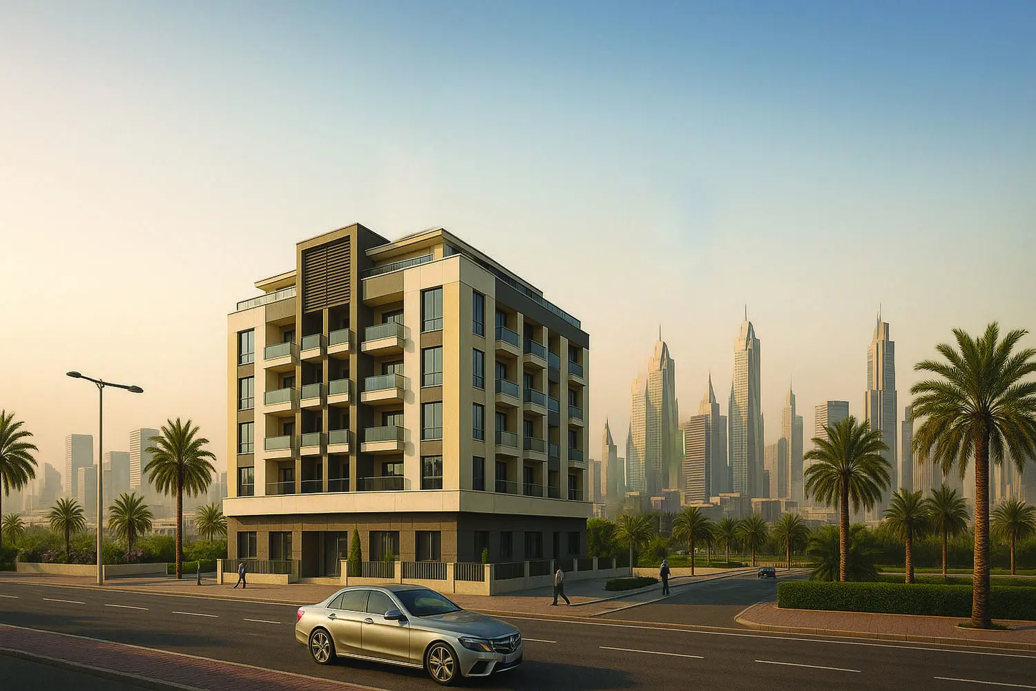 Linden Residences in International City Phase 2 by BlackSoil Real Estate Development LLC - Exterior Image 2
