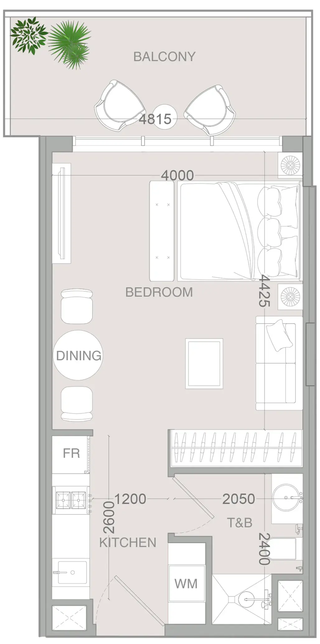 Studio apartments - IR1DIAN Park 2