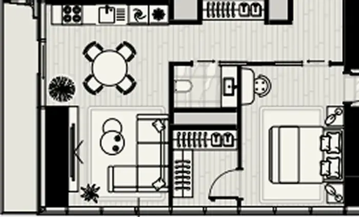 1 Bedroom apartments - Iconic Tower