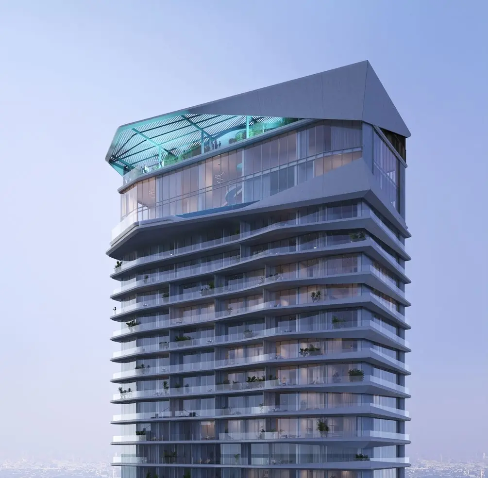 Iconic Tower in Dubai Internet City by Mered - Exterior Image 3