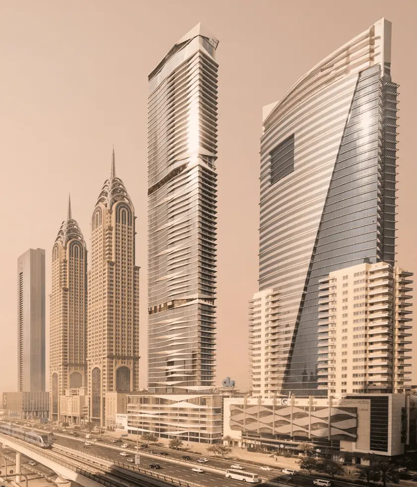 Iconic Tower in Dubai Internet City by Mered - Exterior Image 4