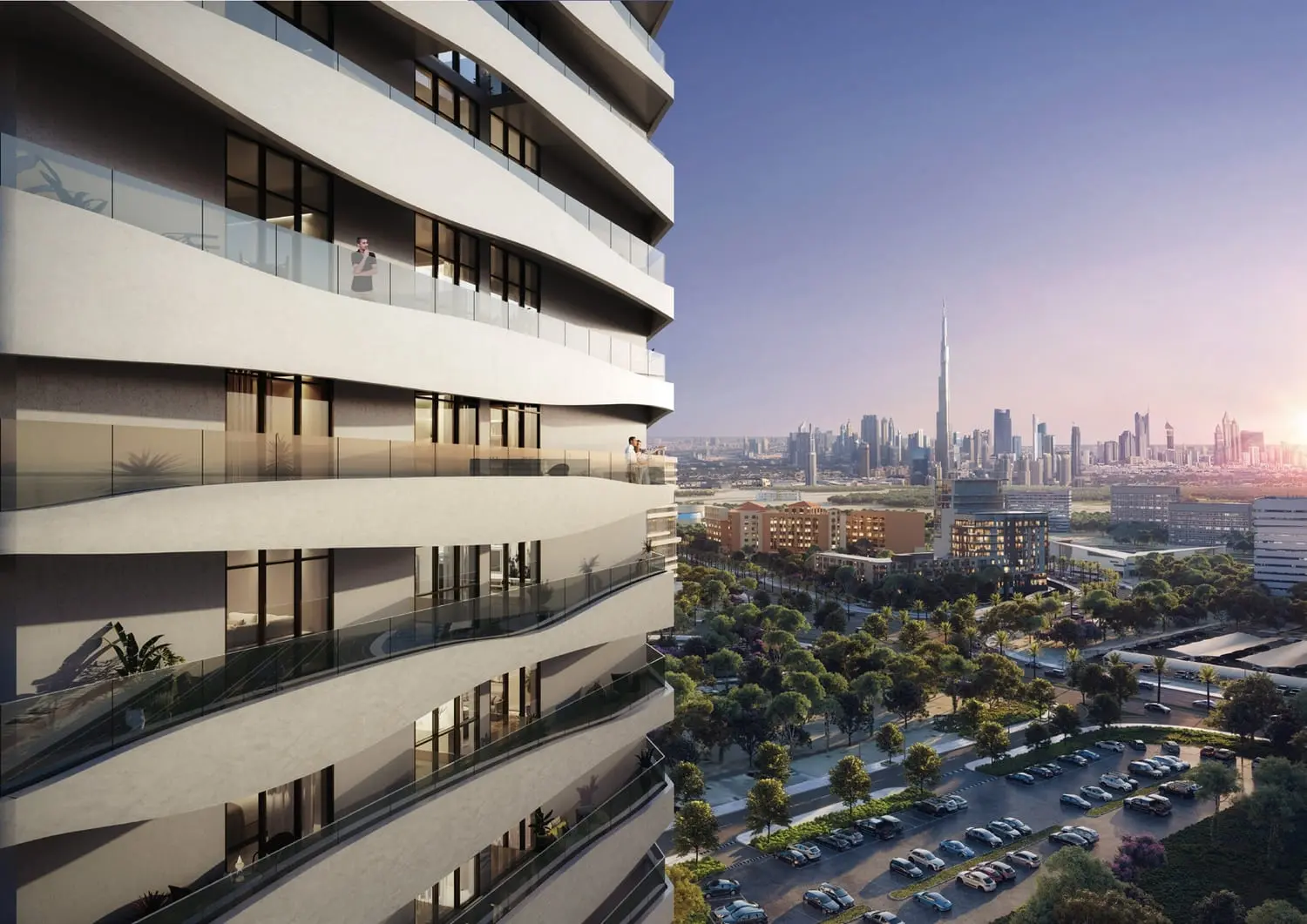 Creek Views 3 in Dubai Healthcare City by Azizi - Exterior Image 3
