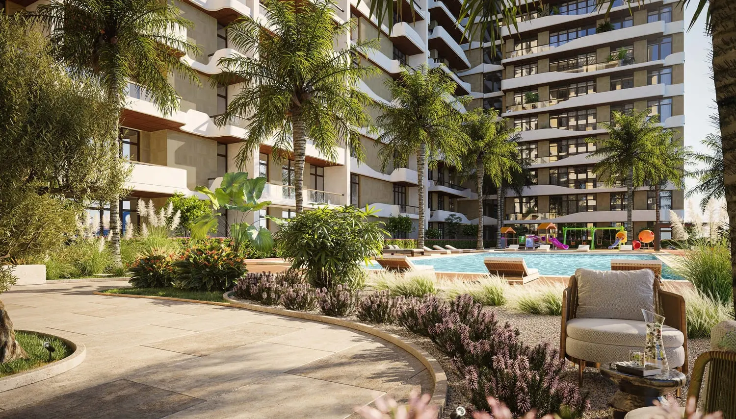 Helvetia Residences in Jumeirah Village Circle (JVC) by DHG Properties - Exterior Image 2