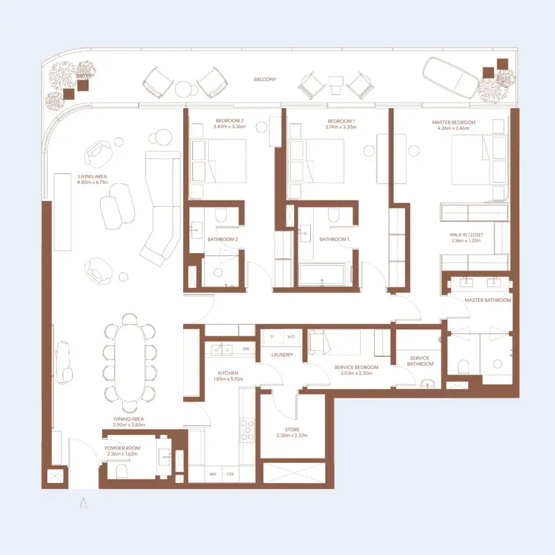 3 bedroom