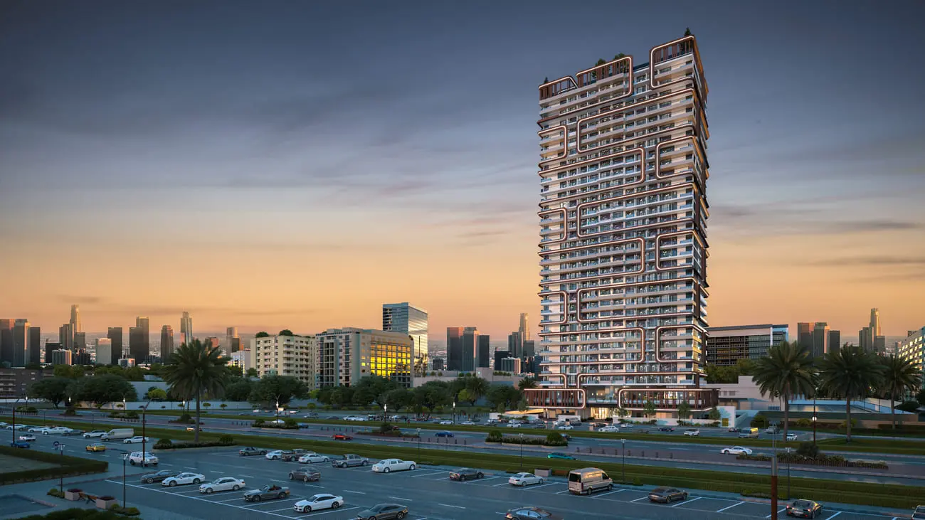 Empire Lake Views in Liwan by Empire Developments - Exterior Image 3