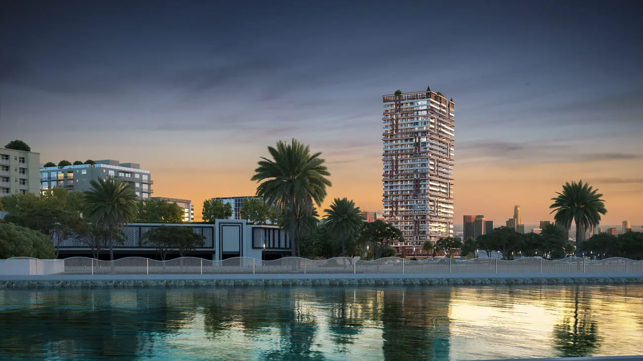 Empire Lake Views in Liwan by Empire Developments - Exterior Image 4