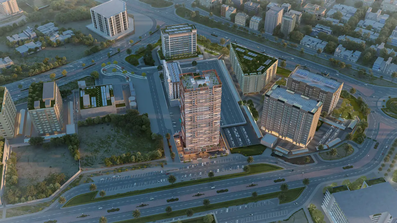 Empire Lake Views in Liwan by Empire Developments - Exterior Image 6