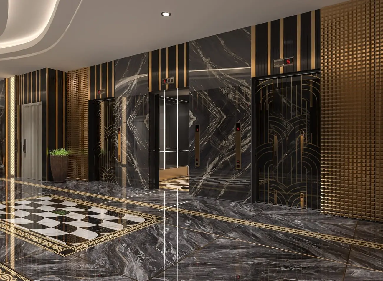 Empire Lake Views in Liwan by Empire Developments - Lobby Image 2