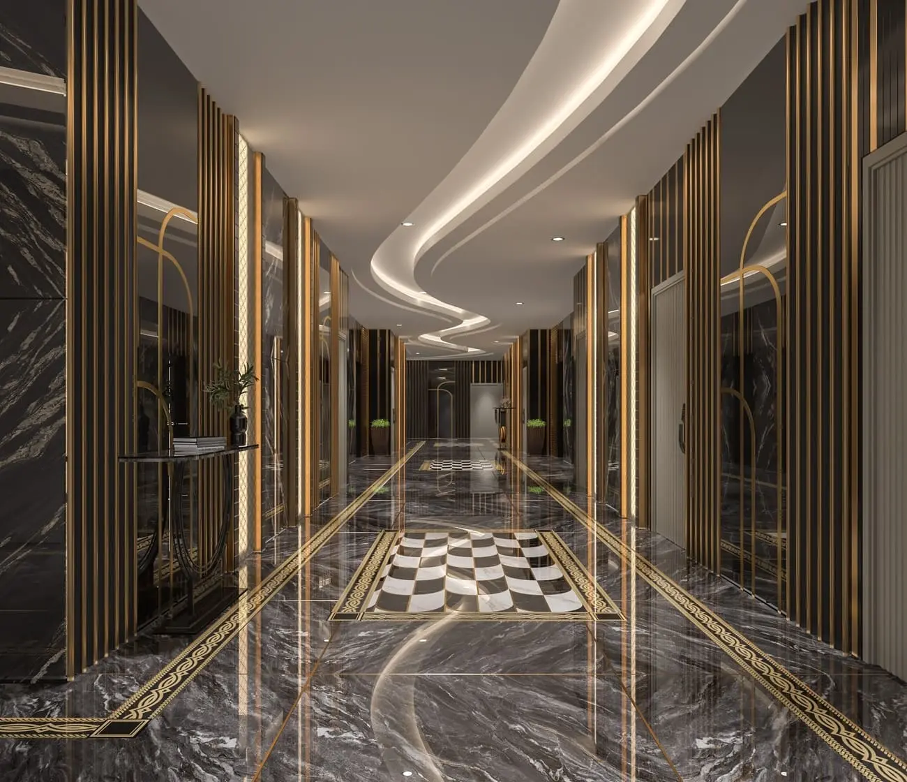 Empire Lake Views in Liwan by Empire Developments - Lobby Image 3