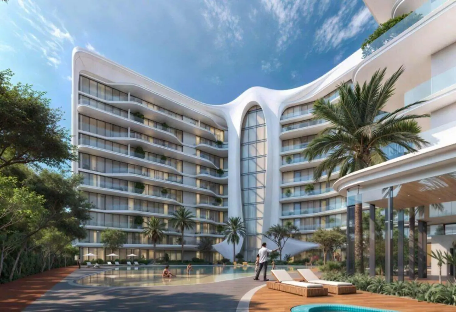 Beverly Grande in Motor City by HMB Homes Real Estate Development - Exterior Image 2