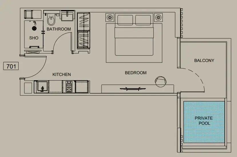 Studio apartments - Beverly Gardens