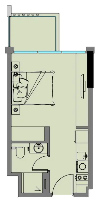 Studio apartments - Riviera 8