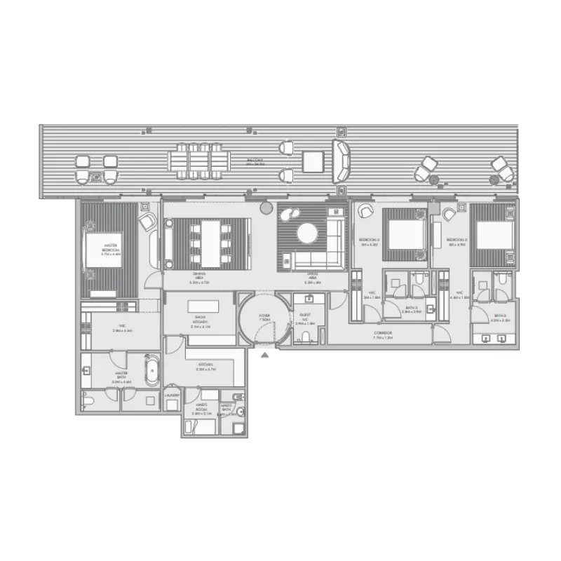 3 bedroom