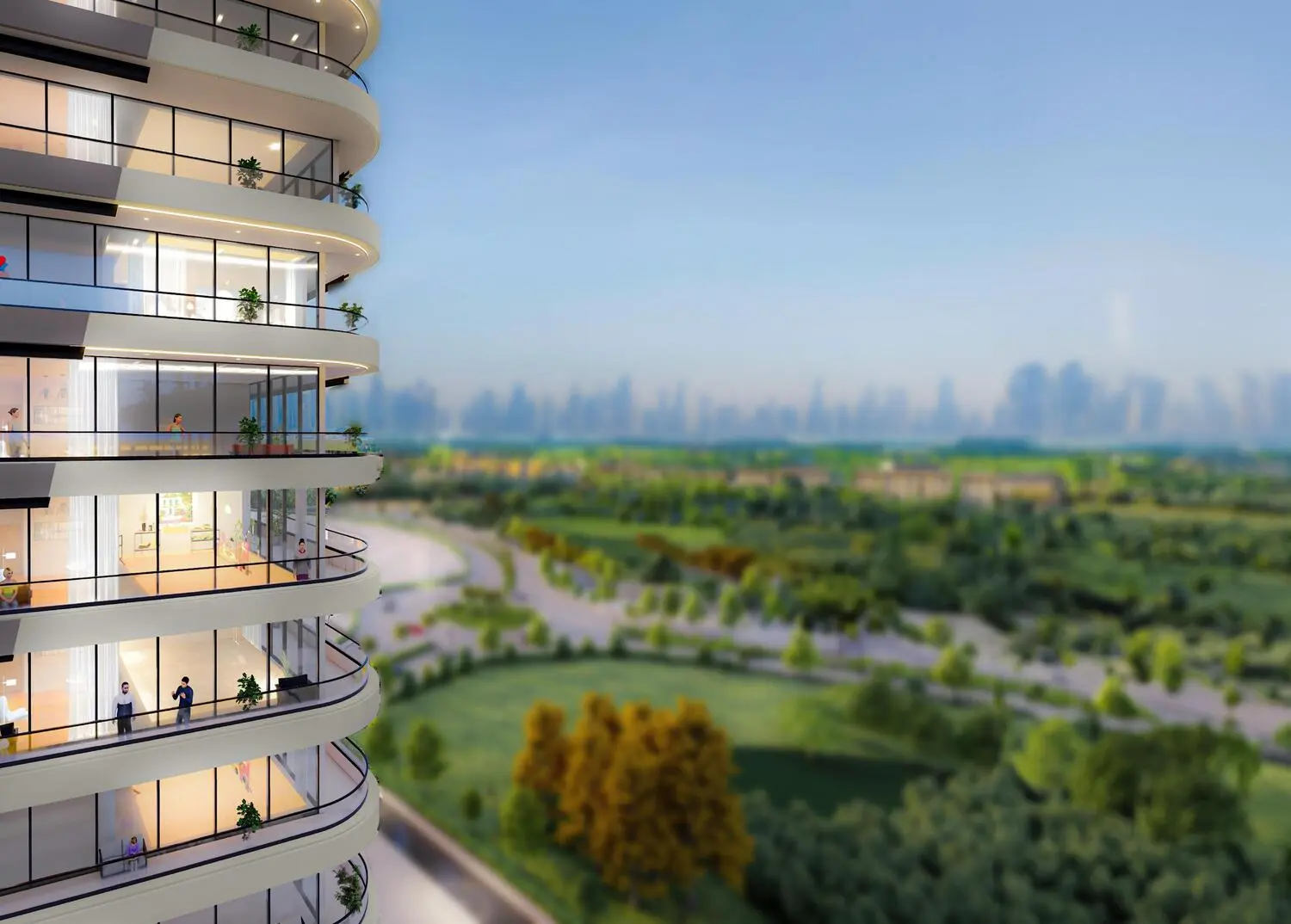 The Community Sports Arena in Dubai Sports City by AQUA Properties - Exterior Image 3