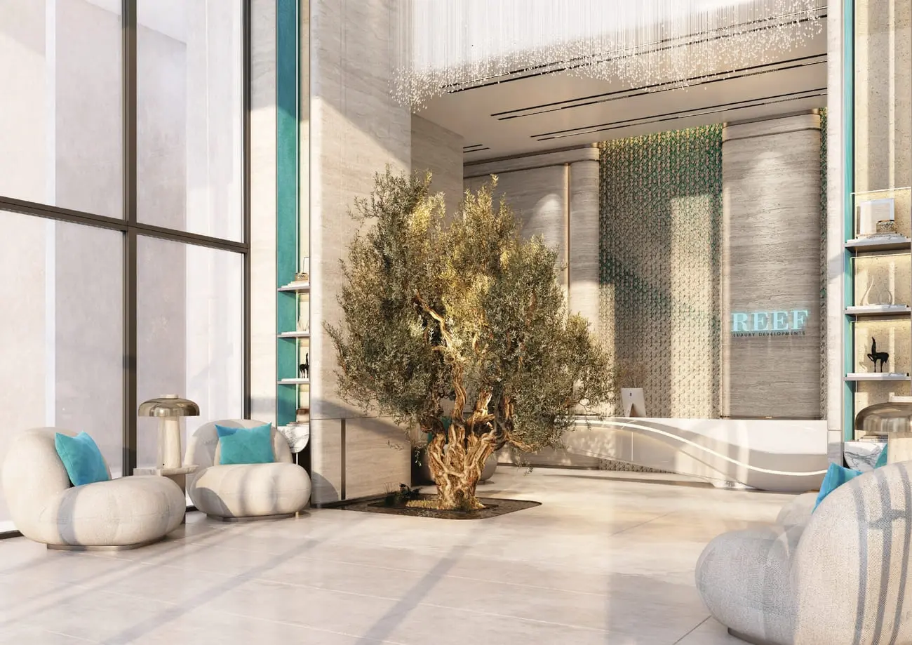 Reef 999 in Al Furjan by Reef Luxury Development - Lobby Image 2
