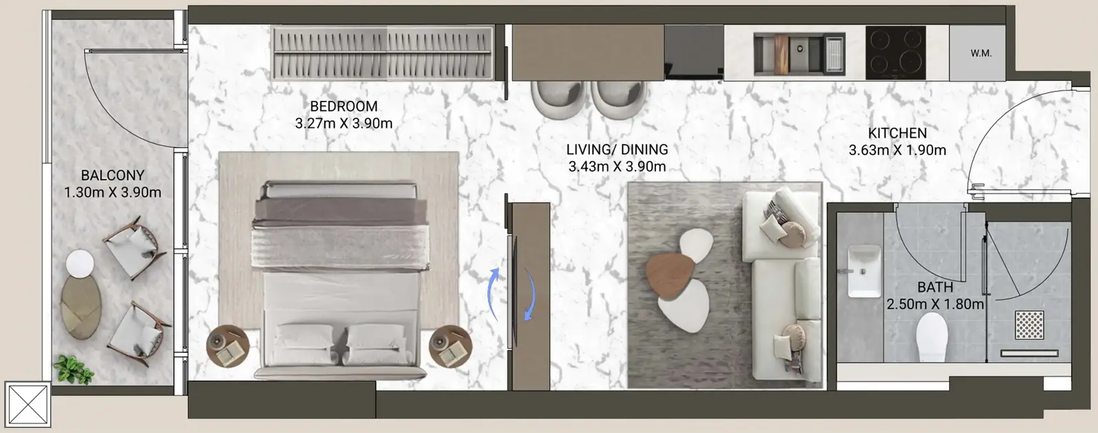 Studio apartments - V-Suites