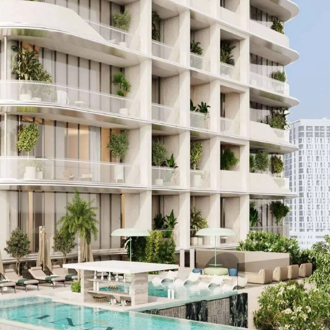 V-Suites in Business Bay by ANAX Developments - Exterior Image 2