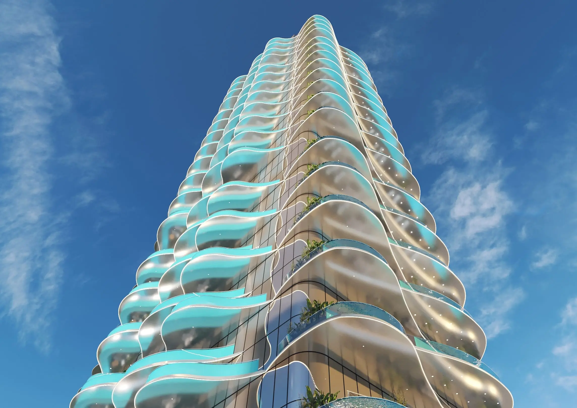 Volga Tower in Jumeirah Village Triangle by Tiger Group