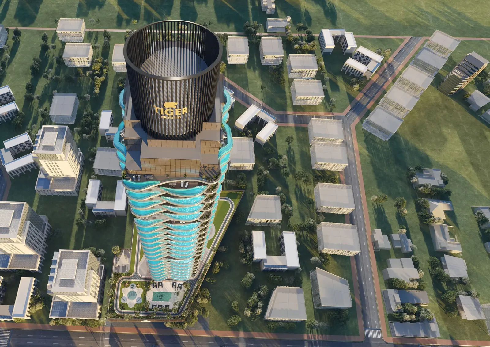 Volga Tower master plan