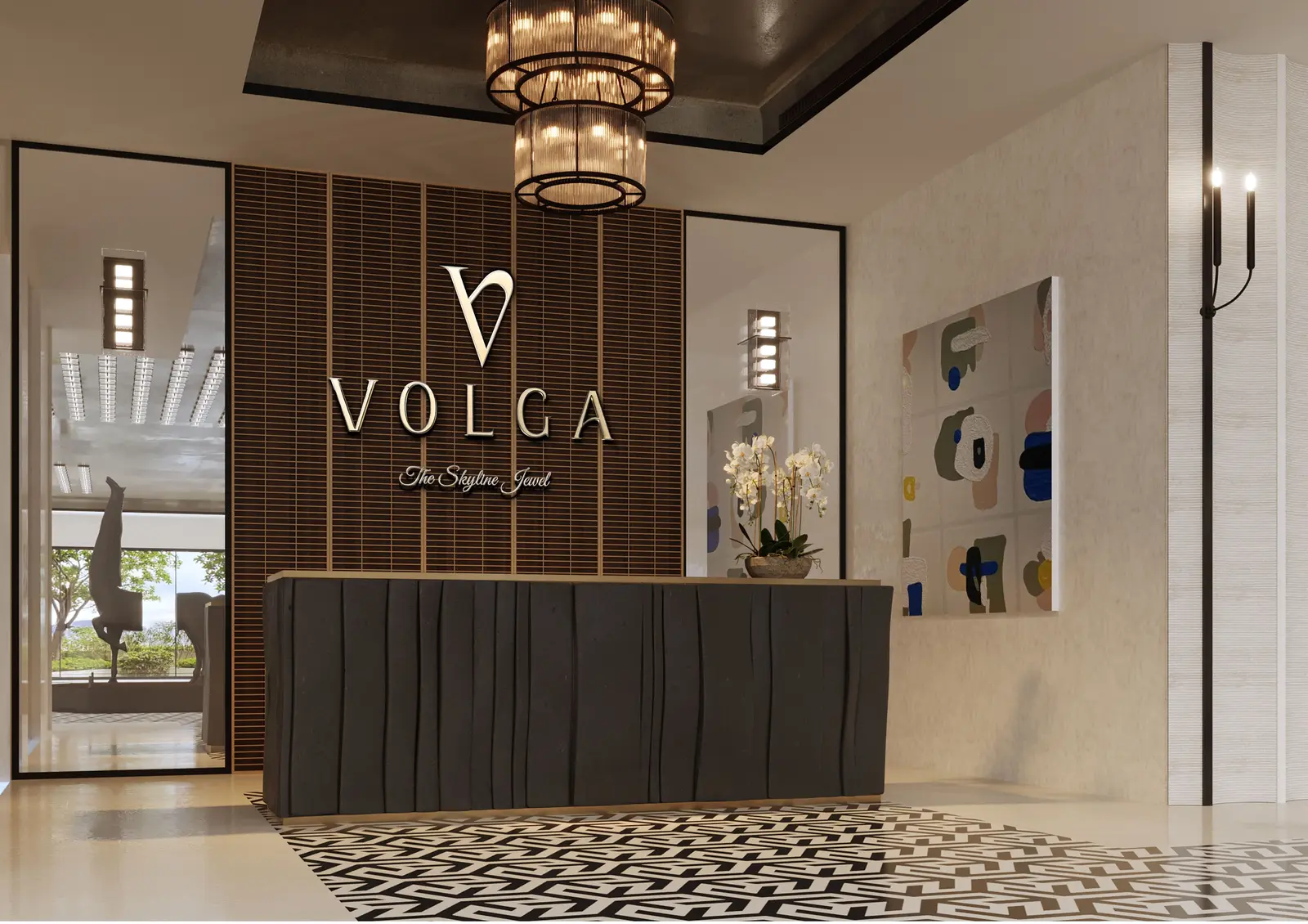 Volga Tower in Jumeirah Village Triangle by Tiger Group - Lobby Image 2