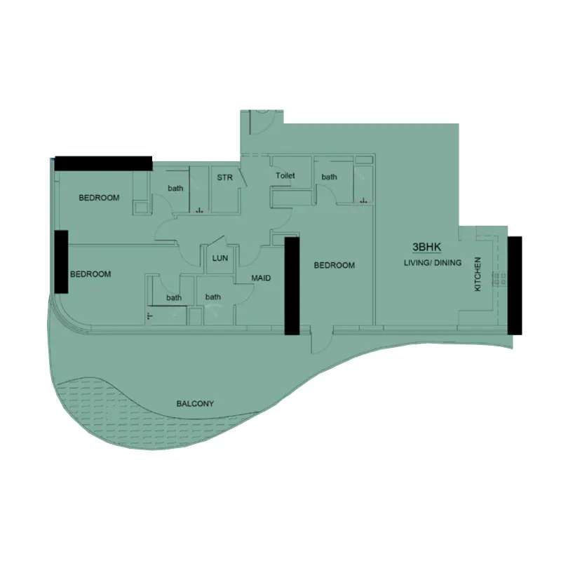 3 bedroom