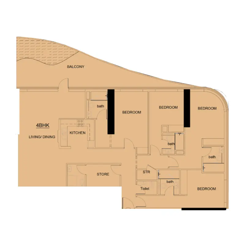 4 bedroom