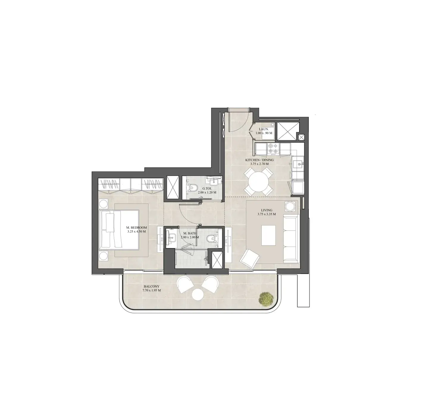 1 Bedroom apartments - Hyde Residences