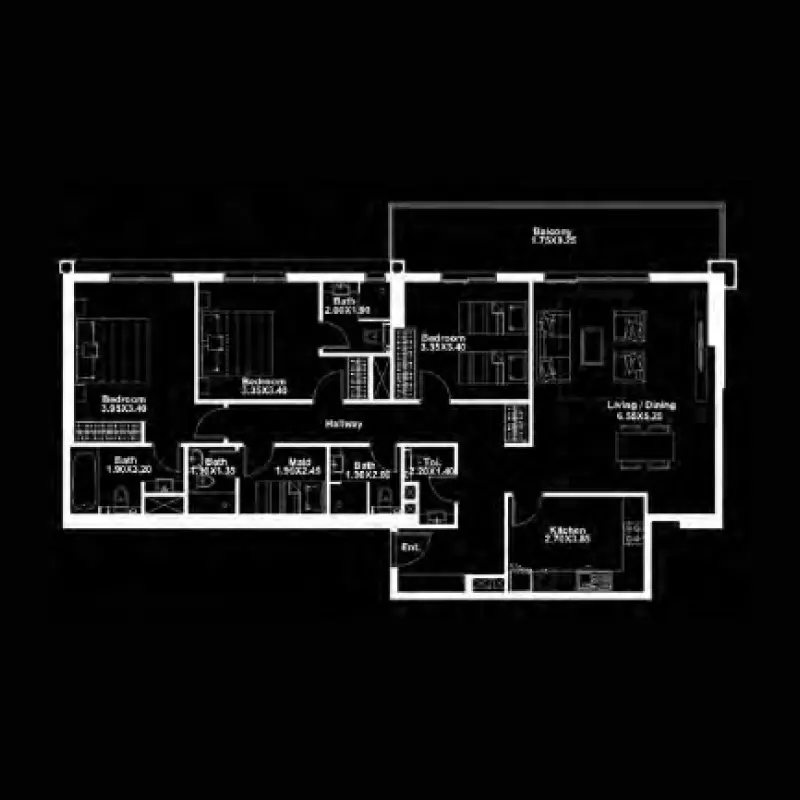 3 bedroom